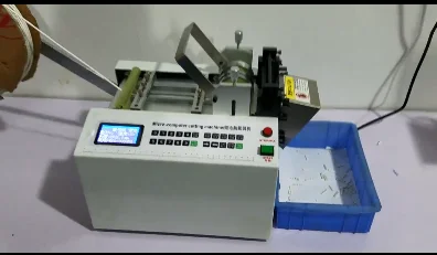  DG-100B automatic computer tube cutting machine Silica gel tube and PVC tube dedicated