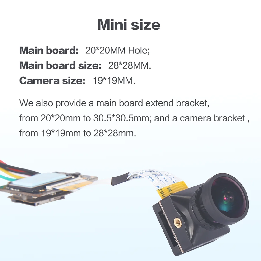 Hawkeye Светлячок 4K сплит-камера мини WDR сенсор с низкой задержкой ТВ выход для HD записи DVR RC Дрон FPV камера Квадрокоптер