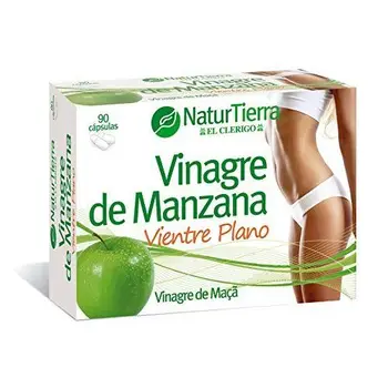 

naturtierra Apple Cider Vinegar, Vientre Plano – 90 Capsules