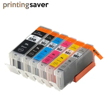 

6 x Compatible PGI550 CLI551 ink Cartridge For Canon PIXMA MG6350 MG7150 iP8750 MG7550 printer Ink PGI-550 CLI-551 BK C M Y GY