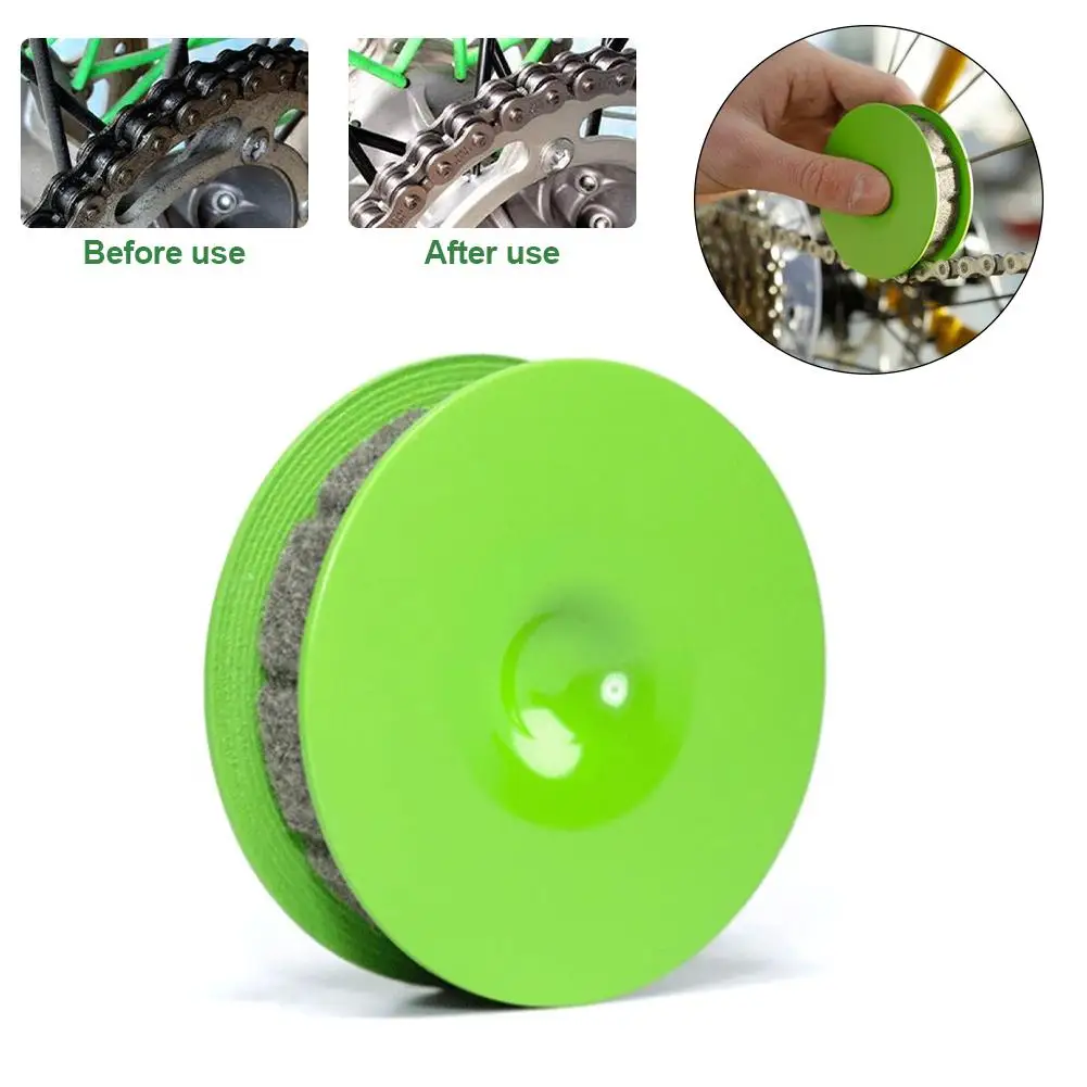 Bicycle Chain Felt Oil Lubricator Bike Oiler Roller Cycling Cleaner Lubricant MTB Accessories Repair Tools | Автомобили и