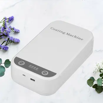

UV Light Phone Disinfection Sterilizer Household Portable Creative Deodorizer Mask Key Disinfector - Flat (White)