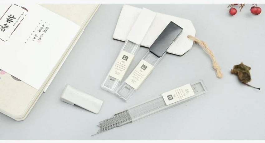 1 Set Student Mechanical Pencil Lead Replacement 0.5mm HB Pencil Rod Automatic Pencil Refill School Supplies