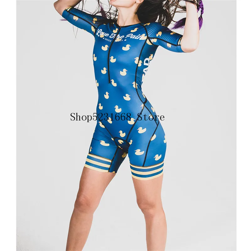 Love the pain, Женский облегающий костюм для велоспорта, Триатлон, ropa ciclismo, uniforme, Триатлон, кожа, костюм для бега, speedsuit, купальник - Цвет: as picture
