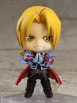 

Anime Fullmetal Alchemist:Brotherhood Edward Elric 788# Q Version PVC Action Figure Face Changeable Collectible Model Toys Doll