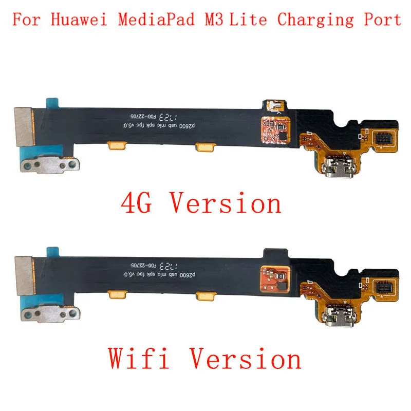 USB-разъем для зарядки гибкий кабель Huawei MediaPad M3 Lite 10 | Мобильные телефоны и