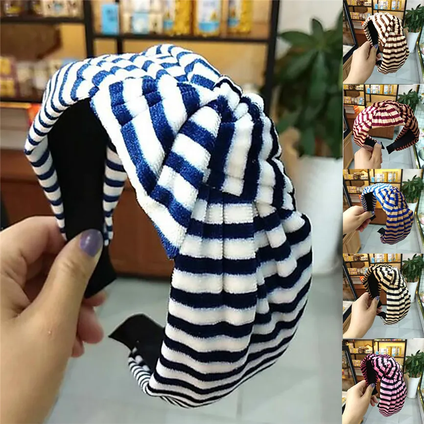 Female Sweet Girls Cute Hair Accessory Fashion Women Velvet covered headband padded foam Styling Ozdoby Do Wlosow 303 |