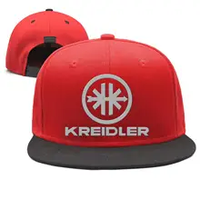 Унисекс Kreidler-мотоцикл-логотип-Fit плоский Билл Повседневная Мягкая Кепка для Крикета