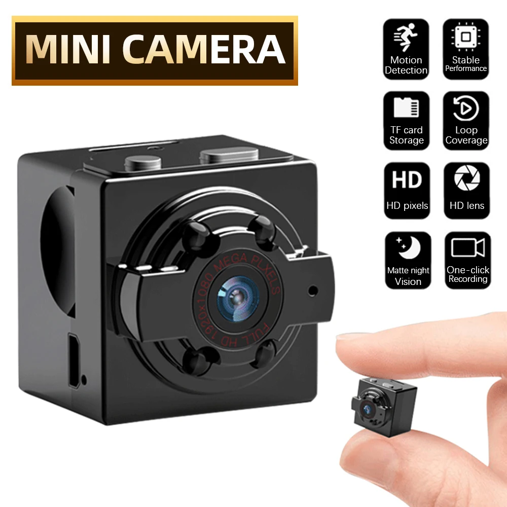 

Mini Camera HD 1080P Camera Camcorders Sport DV Sensor Night Vision Camcorder Motion Detection Small DVR Video Recorder Camera