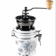 Нефритовая белая керамическая трубка мельница ручной кофе зерен шлифовальный станок инструмент высокое качество кофемолка