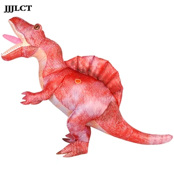 

Adult Dinosaur Jumpsuit Halloween Cos Spinosaurus Costume Carnival Party Role Disfraz T-rex Children Romper Movie & TV