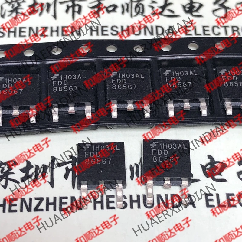 20 шт./лот FDD86567 TO-252 60V 100A