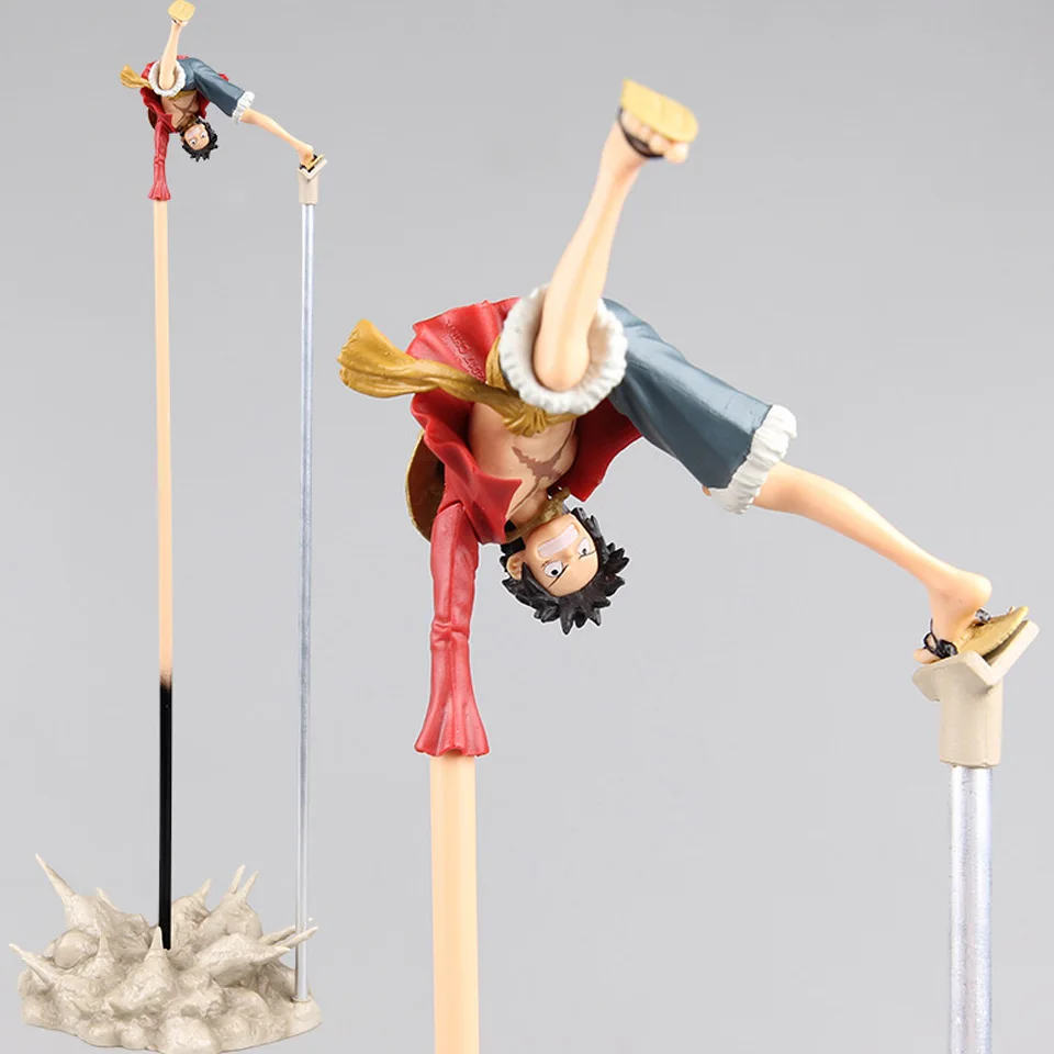 Tronzo фигурка аниме одна деталь Обезьяна D Луффи ПВХ фигурка модель игрушки одна деталь Луффи Битва Ver фигурки Прямая поставка - Цвет: Luffy D with Box
