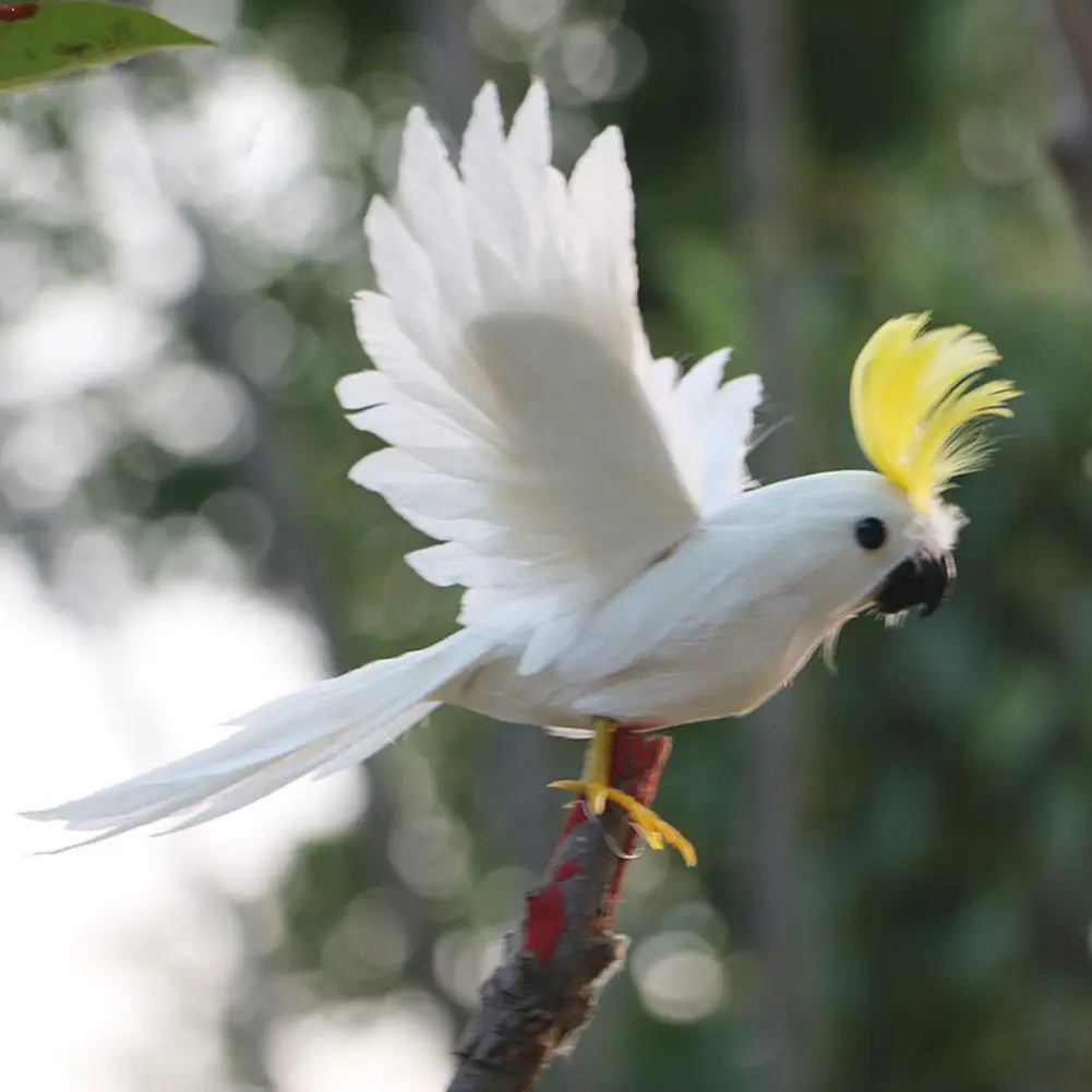 

Simulation Feather Fake Bird Simulation Animal Parrot E2K5