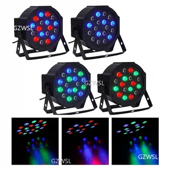 

20pcs/lot 18 LED Par Lights for Stage Lighting with RGB Magic Effect DMX Control for Party Show DJ Disco