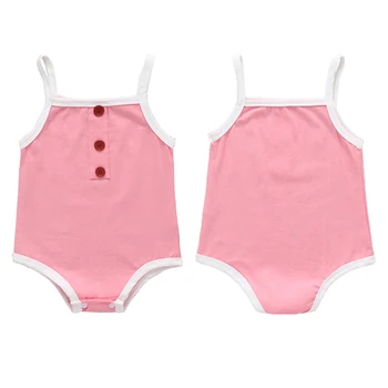 

2020 Summer Baby Boy Girl Rompers Infant Newborn Cotton Clothes Jumpsuit For 0-2Y Toddlers Bebe Outfits