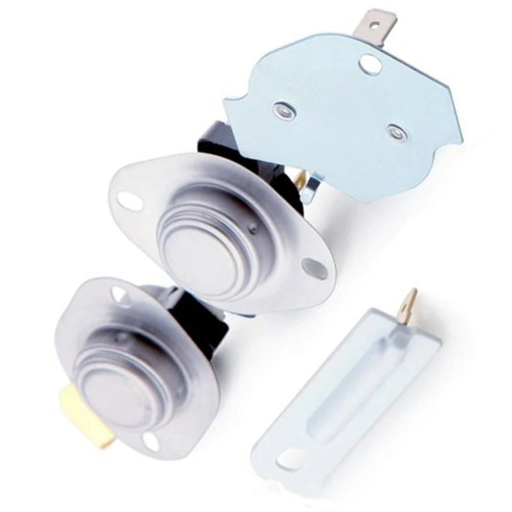 

4pcs Household Dryer Thermostat Thermal Fuse Kit Power Appliances Tools Washing Machine Washer Dryer Parts