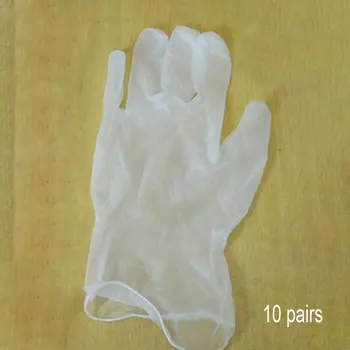 

20 Pieces/BOX Disposable Pvc Gloves Transparent Powder-Free Food Processing Protective Gloves