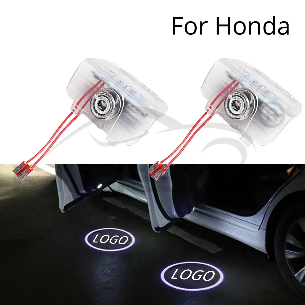 2х приветственный светильник для Honda Odyssey cr-z девять поколения Accord Elyon дверной проекционный светильник двери автомобиля светодиодный автомобильный неоновый светильник автомобильный светильник s