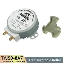 TYJ50-8A7 AC220-240V 4 Вт 50 Гц Микро Поворотный синхронный мотор лотка микроволновая печь аксессуары Запчасти муфта муфты TYJ50-8A7 AC220-240V 4 Вт 50 Гц Микро Поворотный синхронный мотор лотка микроволновая печь аксессуары Запчасти муфта муфты