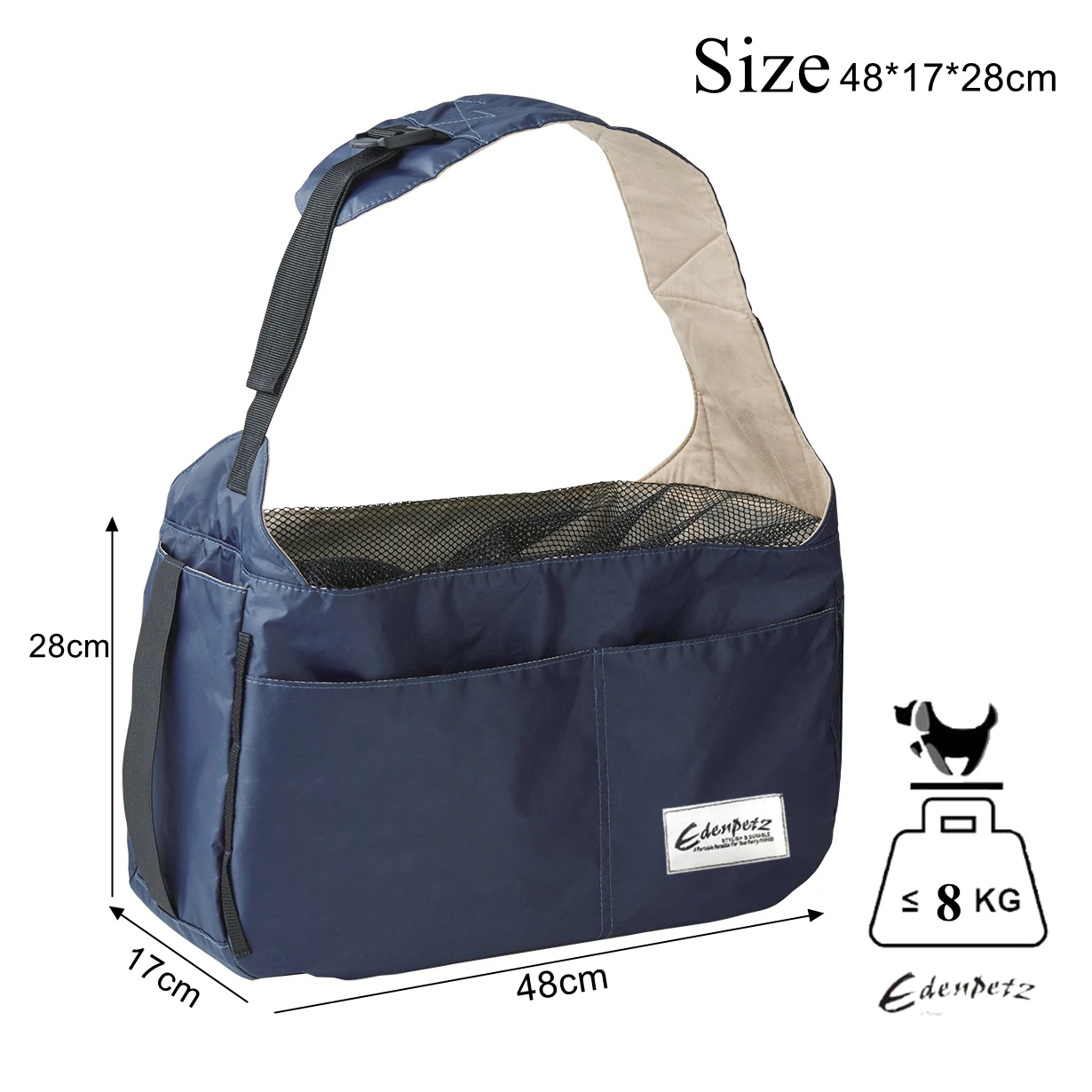 Pet Sling Carrier Large 8KG Fashion Breathable Foldable Dog Cat Shoulder Bag pet carrier bag pet carrying bag pet backpack