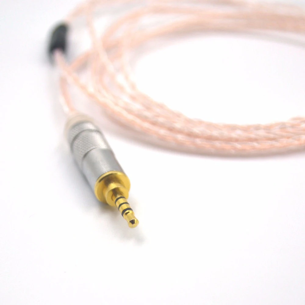 3 5 2 5 4 4 Balanced 8core Litz braid Headphone Upgrade Cable wire for MDR Z7 Z7M2 MDR Z1R D600 D7100 Headphone