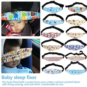 

Baby Car Safety Seat Sleep Positioner Infants And Toddler Head Support Pram Stroller Accessories Kids Adjustable Fastening Belts