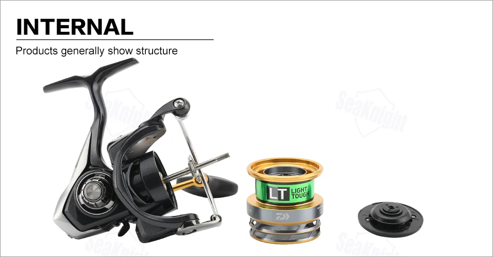 18 DAIWA EXCELER LT 1000D 2000D 2500 3000C 4000C 5000DC 6000D 3000C-OT спиннинговая Рыболовная катушка с низкой передачей Metail катушка снасти