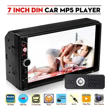 

2 Din HD Androiod 7" Car Radio Stereo Autoradio MP5 Player MP4 Touch Screen bluetooth Support Camera bluetooth FM