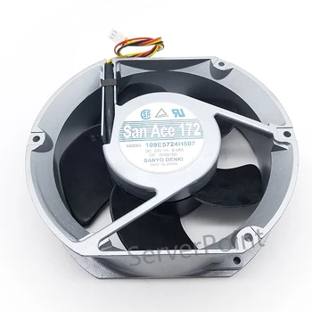 

Suitable for SANYO 109E5724H507 24V 0.58A 172*150*51mm 3-wire cooling fan processor cooler radiator fan