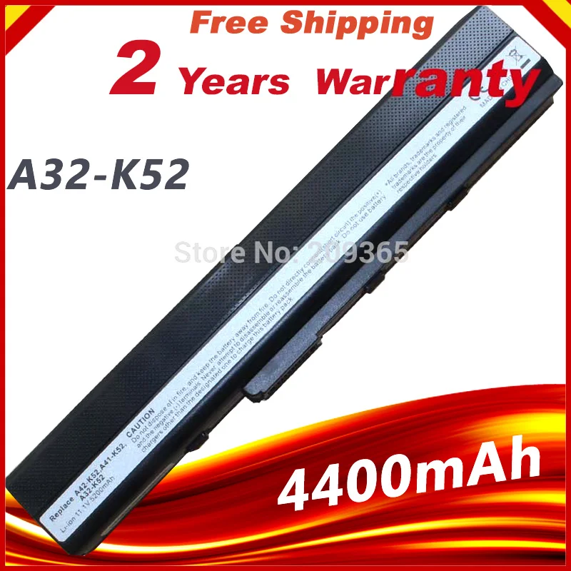 Аккумулятор для ноутбука ASUS A32-K52 A31-K52 k52 X52F X52J X52JB X52JC X52JE X52JG X52JK X52JR X52Jt X52JU X52JV k52j X52SG |