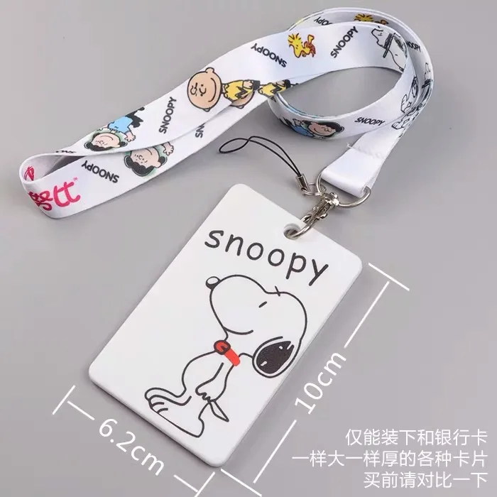 Peanuts изгой собака мультфильм выдвижной значок держатель для карт медсестры доктор выставка тянуть ключ ID Имя карты держатель значка школьный офис