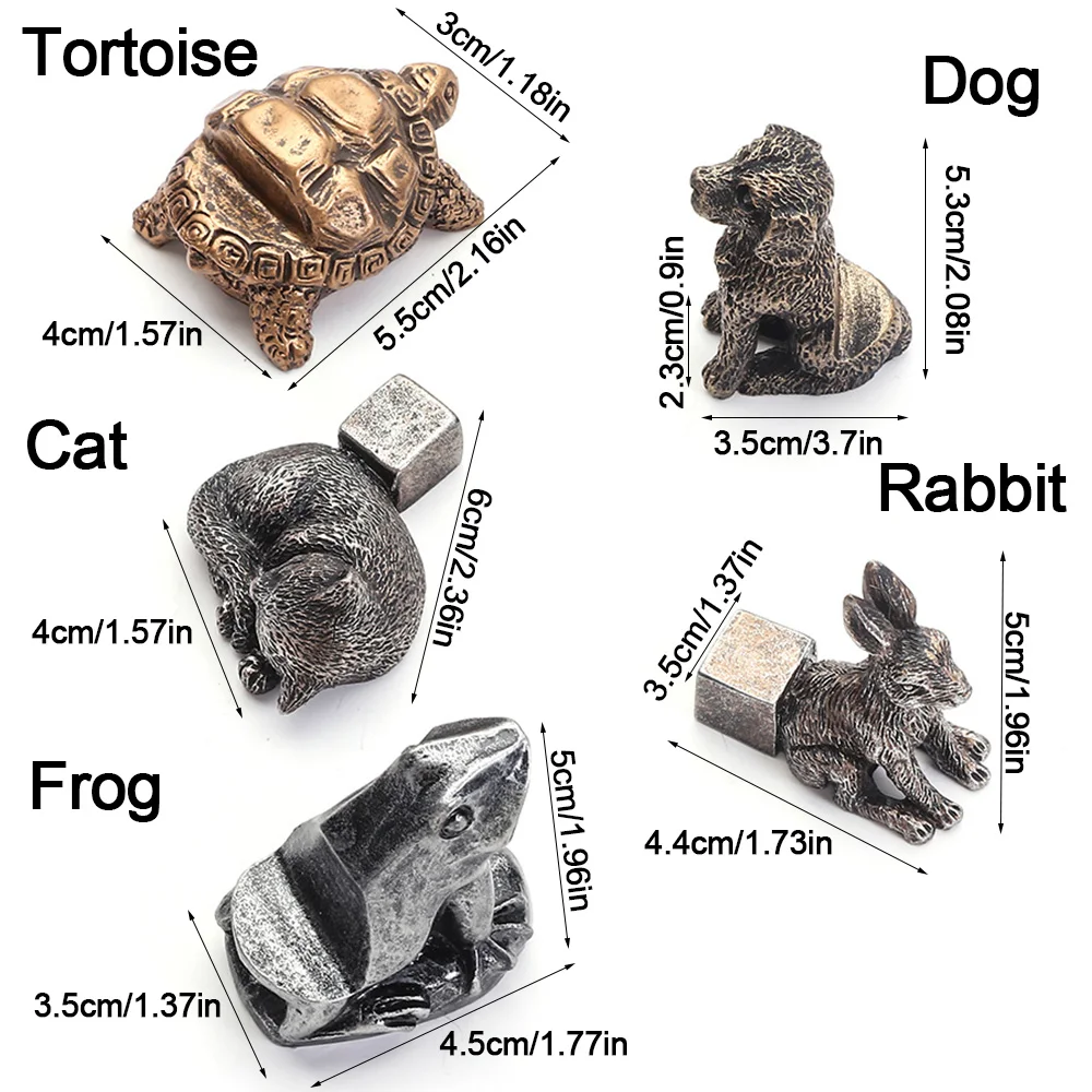 Garden Decor Animal Outdoor Resin Plant Pot Foot Plant Stand Bonsai Stand Flower Pot Support Garden Sculpture 3Pcs