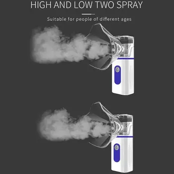 

Foreign Trade Export Atomizer Ultrasonic Atomization Portable Handheld Child Compression Atomizer Adult Phlegm Relieving Cough