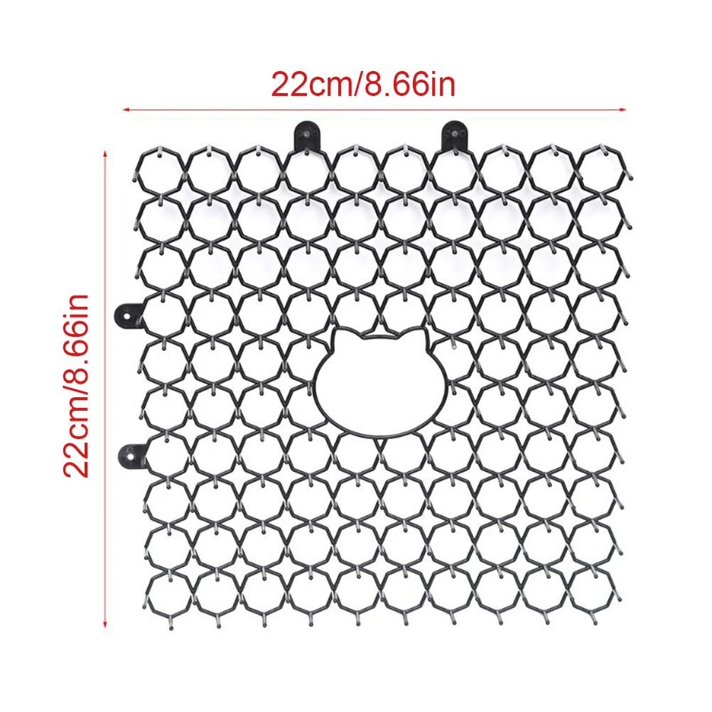 Anti-Cat Thorn Pad Protective Cat Prevent Nails Garden Hollowed Out Anti Cat Repellent Fence Yard Practical Thorn Pad No Harm Anti-Cat Thorn Pad Protective Cat Prevent Nails Garden Hollowed Out Anti Cat Repellent Fence Yard Practical Thorn Pad No Harm