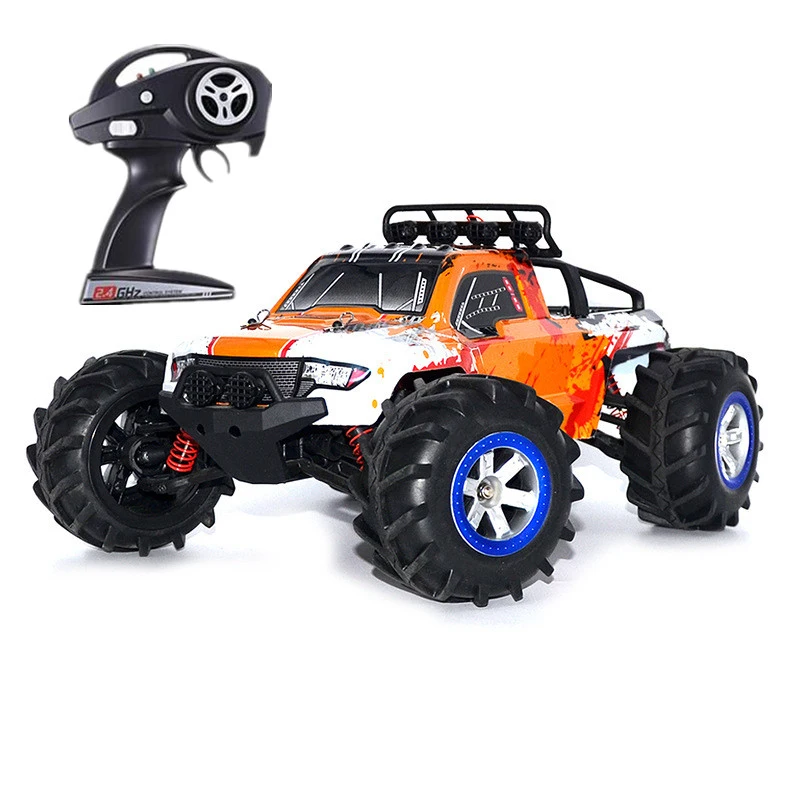 Caminhão com Luz Carro de Controle Grande Carro Drift Racing Buggy Água Terra Anfíbio Velocidade 30 km - h 2.4g Remoto Brinquedos rc 4wd 1:12 20 Brinquedos e hobbies
