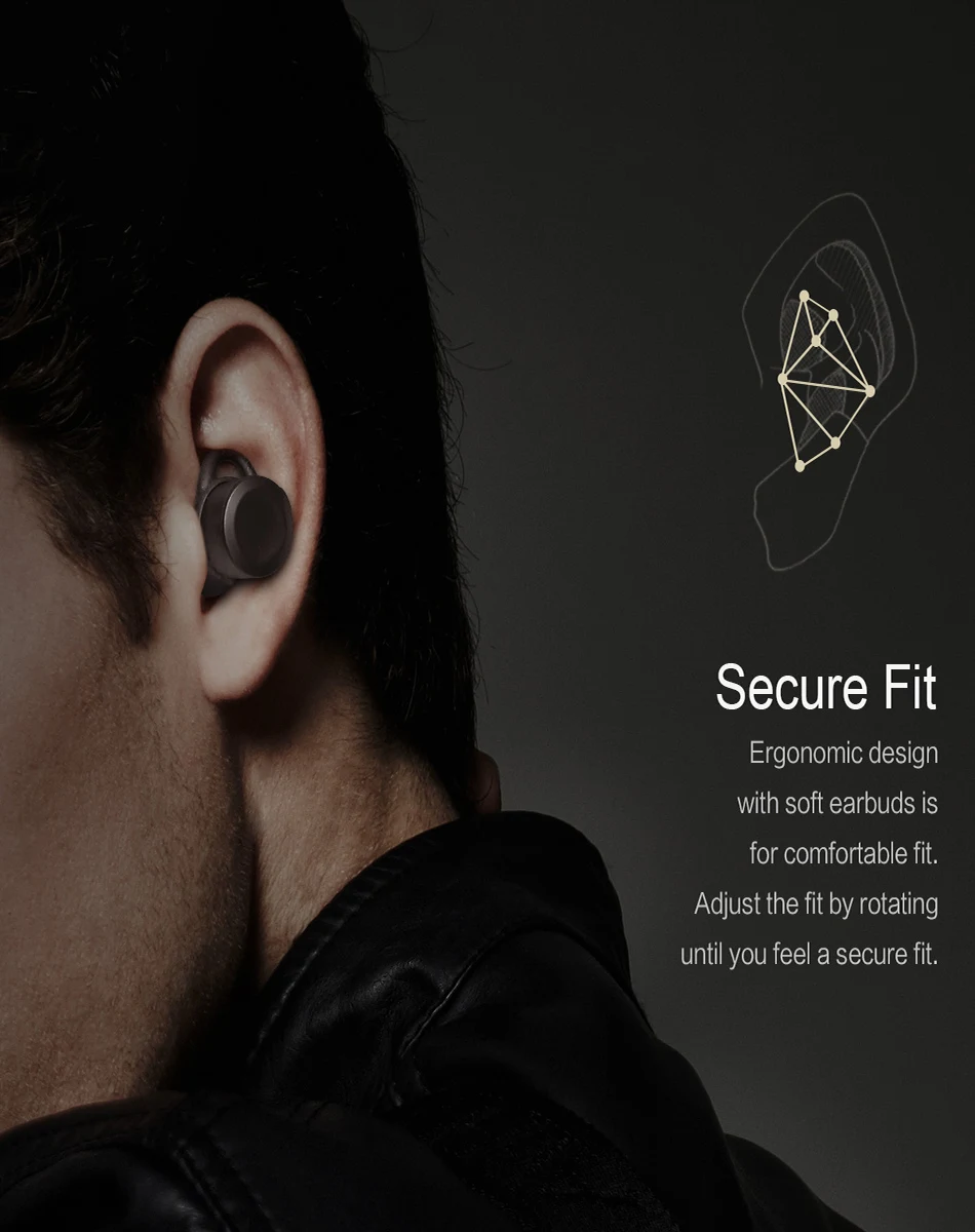 TWS беспроводные Bluetooth наушники гарнитура для iPhone, ROCK Bluetooth наушники для samsung Xiaomi с зарядным устройством