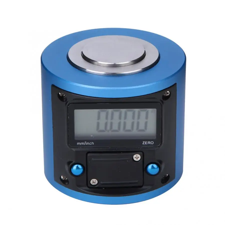 

CNC Router Pre-Setter 0~2mm Digital LCD Display Pre-Setter Z Axle Positioning Tool 0.01mm/0.0005in Resolution