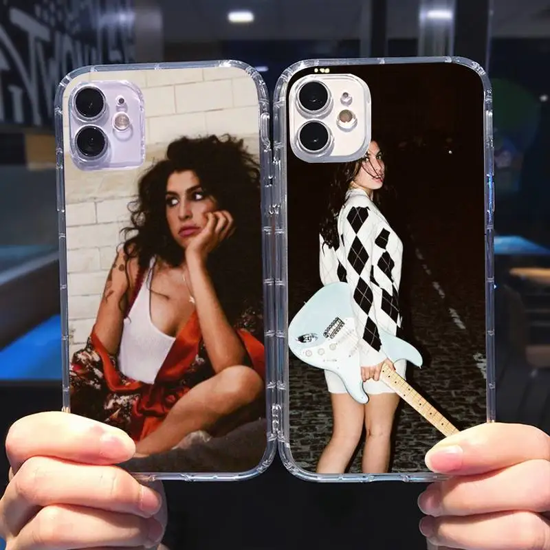 Прозрачный чехол для телефона Amy Winehouse iPhone 6 7 8 11 12 s mini pro X XS XR MAX Plus | Мобильные