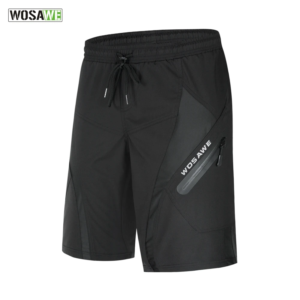 WOSAWE In Discesa Ciclo Shorts Loose Fit Sport All'aria Aperta MTB Uomini  di Montagna Della Bici Della Bicicletta Shorts Ciclismo Pantaloni  Corti|Cycling Shorts| - AliExpress