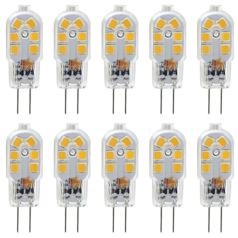 

10PCS/LOT LED Bulb 3W G4 G9 Light Bulb DC12V AC220V LED Lamp SMD2835 Spotlight Chandelier Lighting Replace 20w 30w Halogen Lamp