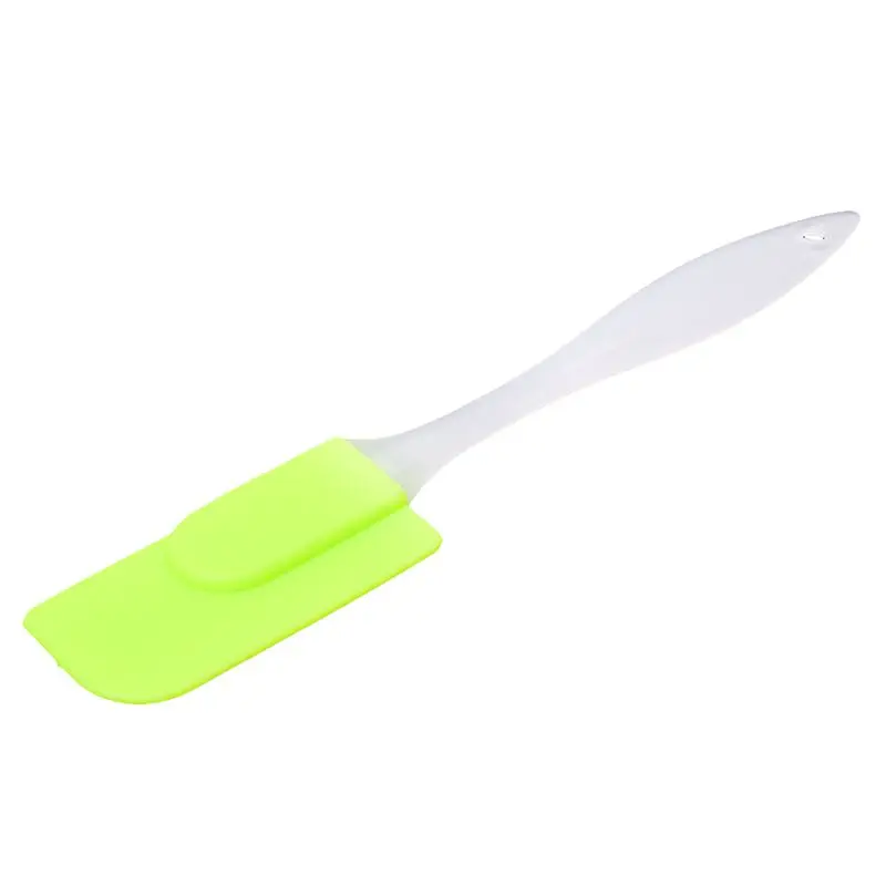

Silicone Spatula Spoon Kitchen Utensil Cake Mixer Cooking Baking Mixer Scraper(Green) S