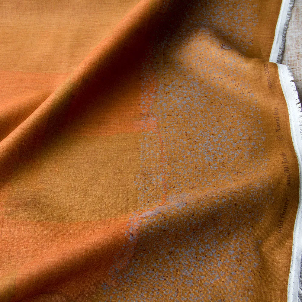 

50cm*110cm Japanese Nani IRO Fabric Linen Fabric Sewing DIY tissus Wild Flower C