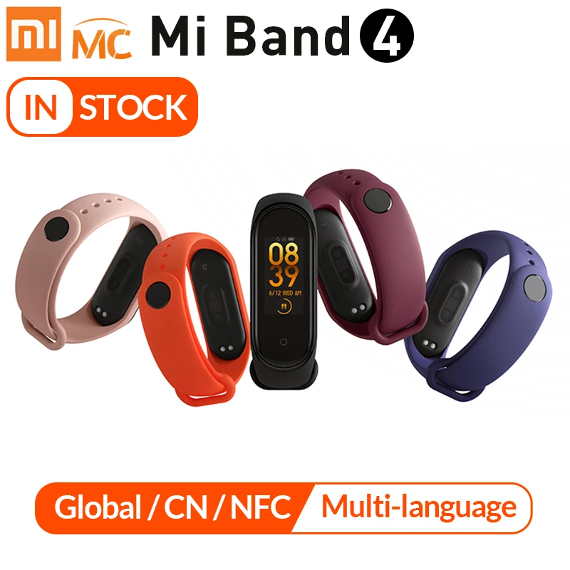 1725.91 руб. 28% СКИДКА|Оригинальный Xiaomi Mi смарт браслет 4 3 цвета AMOLED экран сердечного ритма фитнес Bluetooth 5,0 Спорт 50ATM водонепроницаемый SmartBand-in Смарт-браслеты from Бытовая электроника on Aliexpress.com | Alibaba Group