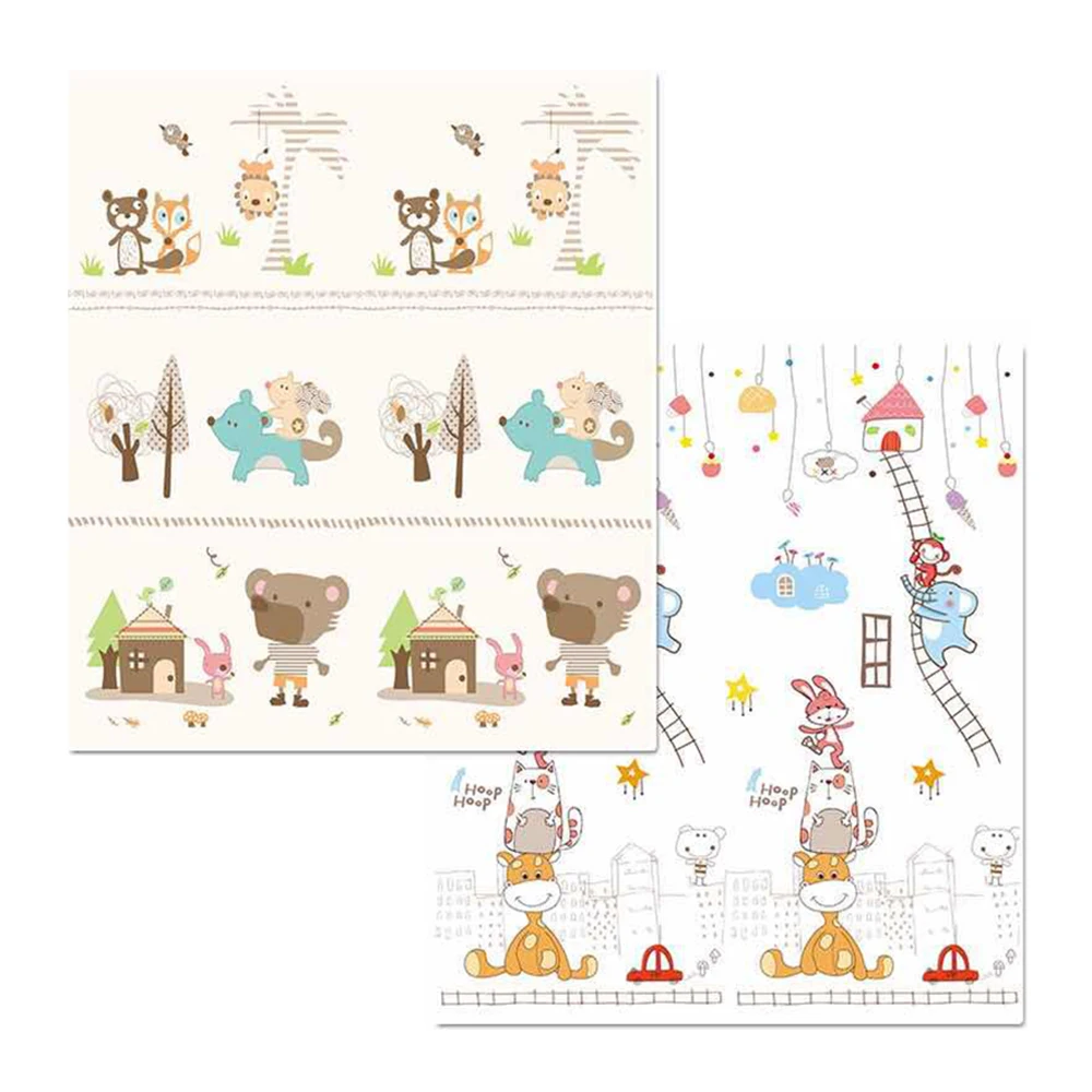 

Portable Foldable Baby Climbing Play Mat Puzzle Children's PlayMat Thickened Baby Room Crawling Pad Game Blanket Carpet