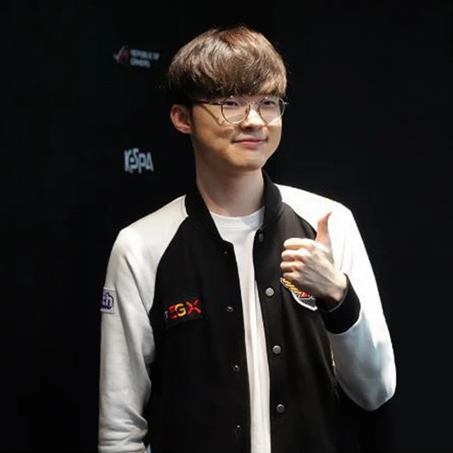 Faker Embroidery Jacket Lol Lck Skt T1 