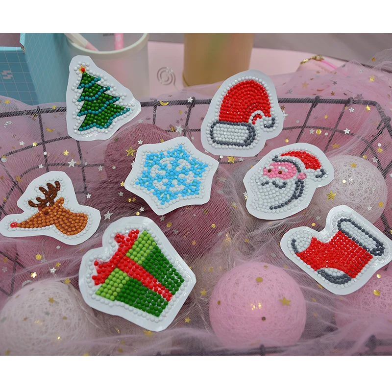 

Cartoon Series 5D Diamond Embroidery DIY Diamond Painting For Kids Crystal Round Diamond Sticker Rhinestones Mosaic Crafts
