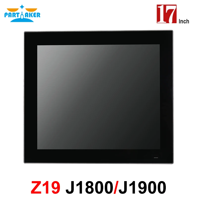 Partaker Z19 Industrial Panel PC IP65 All In One PC with 17 Inch Intel Celeron J1800 J1900 with 10-Point Capacitive Touch Screen 1