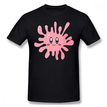 Camiseta de algodón con estampado de pintura de Kirby de Nintendo's para hombre, ropa de calle de moda para hombre