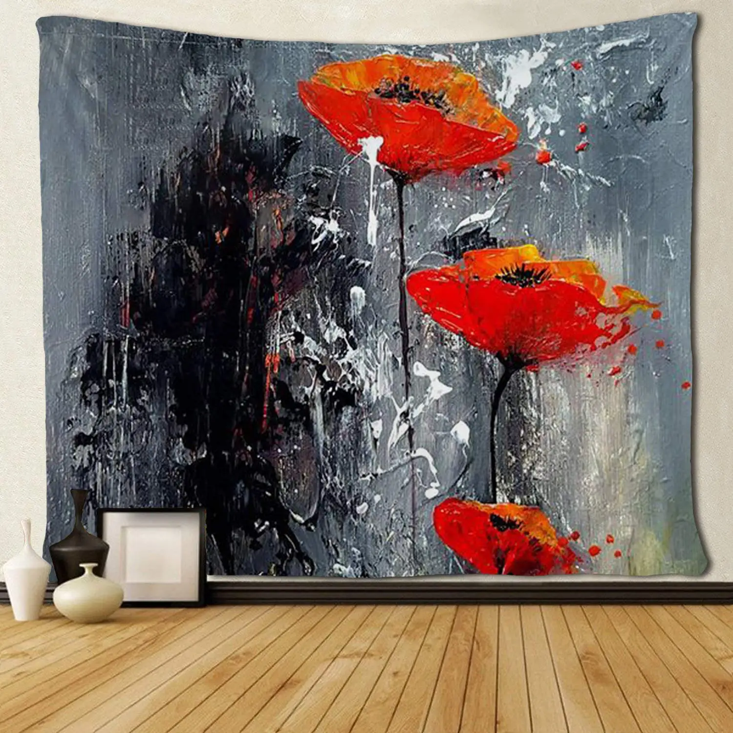 

Artistic Flower Creative Color Tapestries Hippie Art